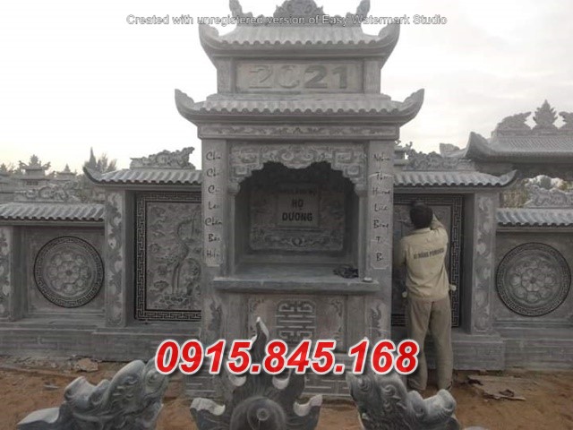 Mẫu 622 bàn thờ đá đẹp bán đà nẵng am miếu khóm củng kỳ đài