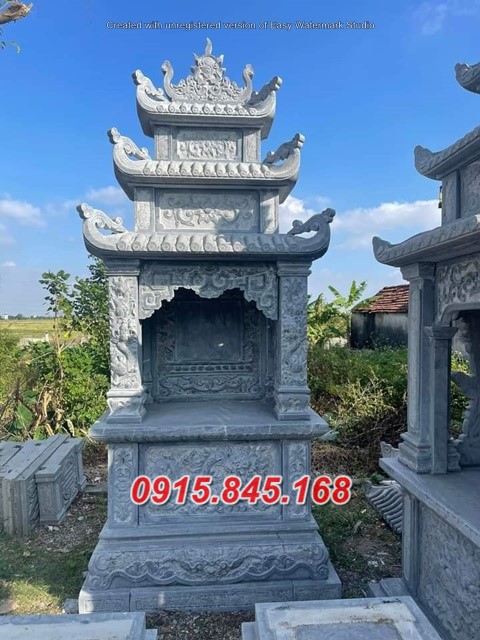 Mẫu 622 bàn thờ đá đẹp bán đà nẵng am miếu khóm củng kỳ đài