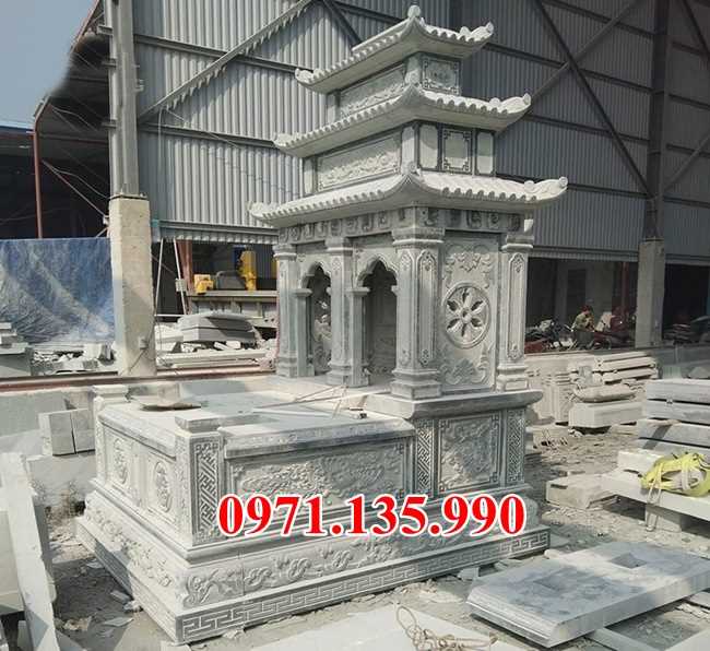 Mộ đá đôi - Mẫu mộ đôi bằng đá tự nhiên đẹp bán tại Kiên Giang 69