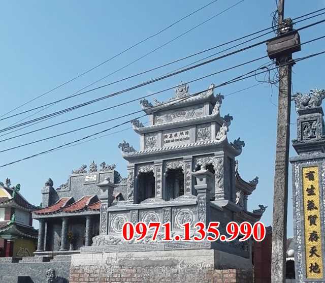 Mộ đá đôi - Mẫu mộ đôi bằng đá tự nhiên đẹp bán tại Cần Thơ 71