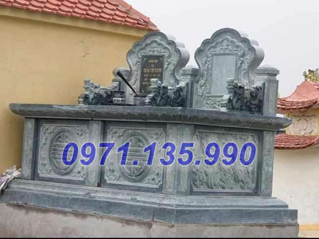 Mộ đá đôi - Mẫu mộ đôi bằng đá tự nhiên đẹp bán tại Bình Dương 84