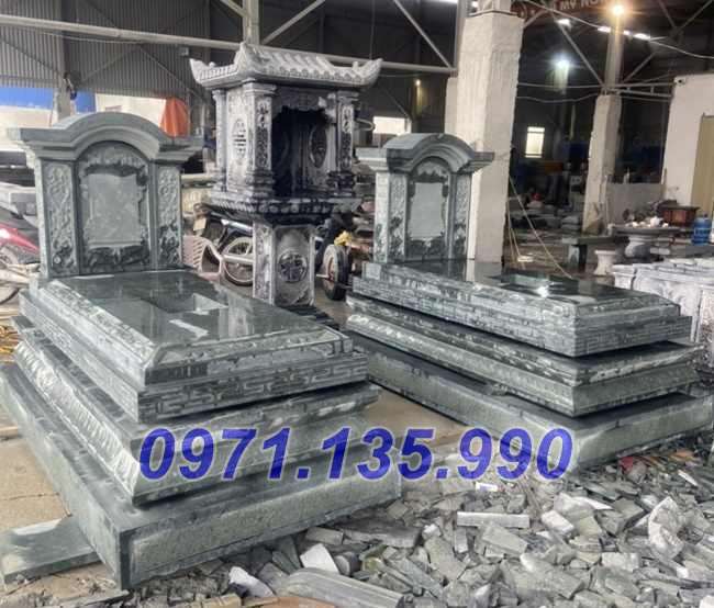 Mộ đá đôi - Mẫu mộ đôi bằng đá tự nhiên đẹp bán tại Bình Dương 84