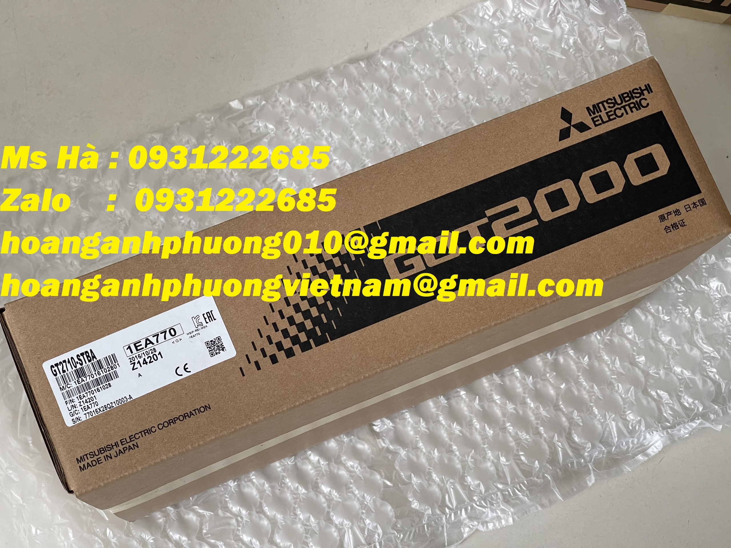 GOT2000 series mitsubishi màn hình GT2710-STBA giá cạnh tranh