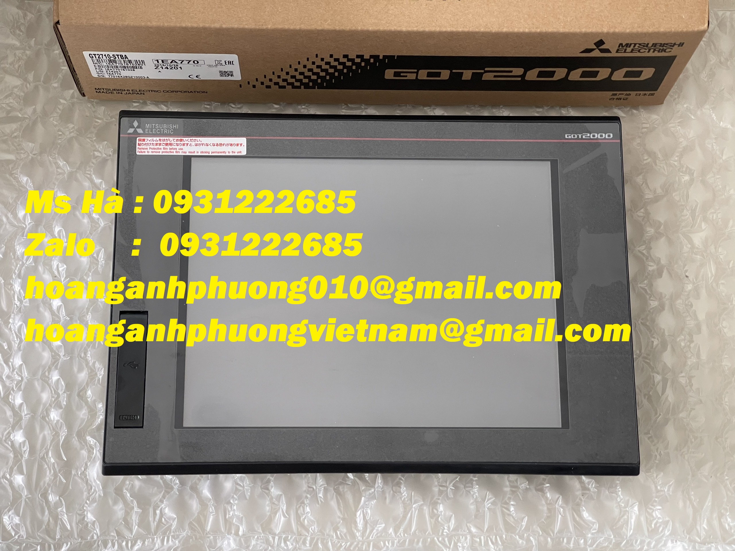 GOT2000 series mitsubishi màn hình GT2710-STBA giá cạnh tranh