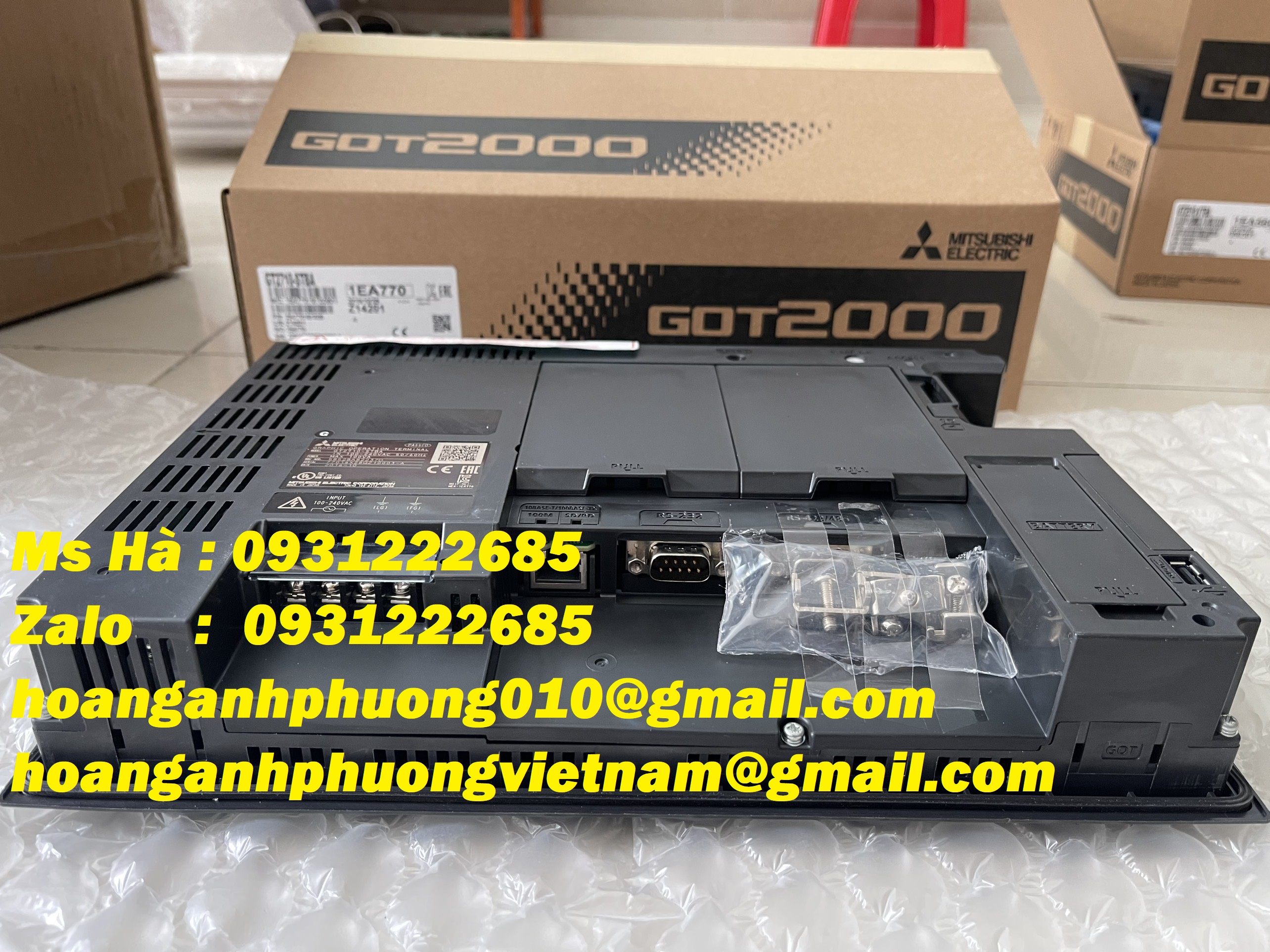 GOT2000 series mitsubishi màn hình GT2710-STBA giá cạnh tranh