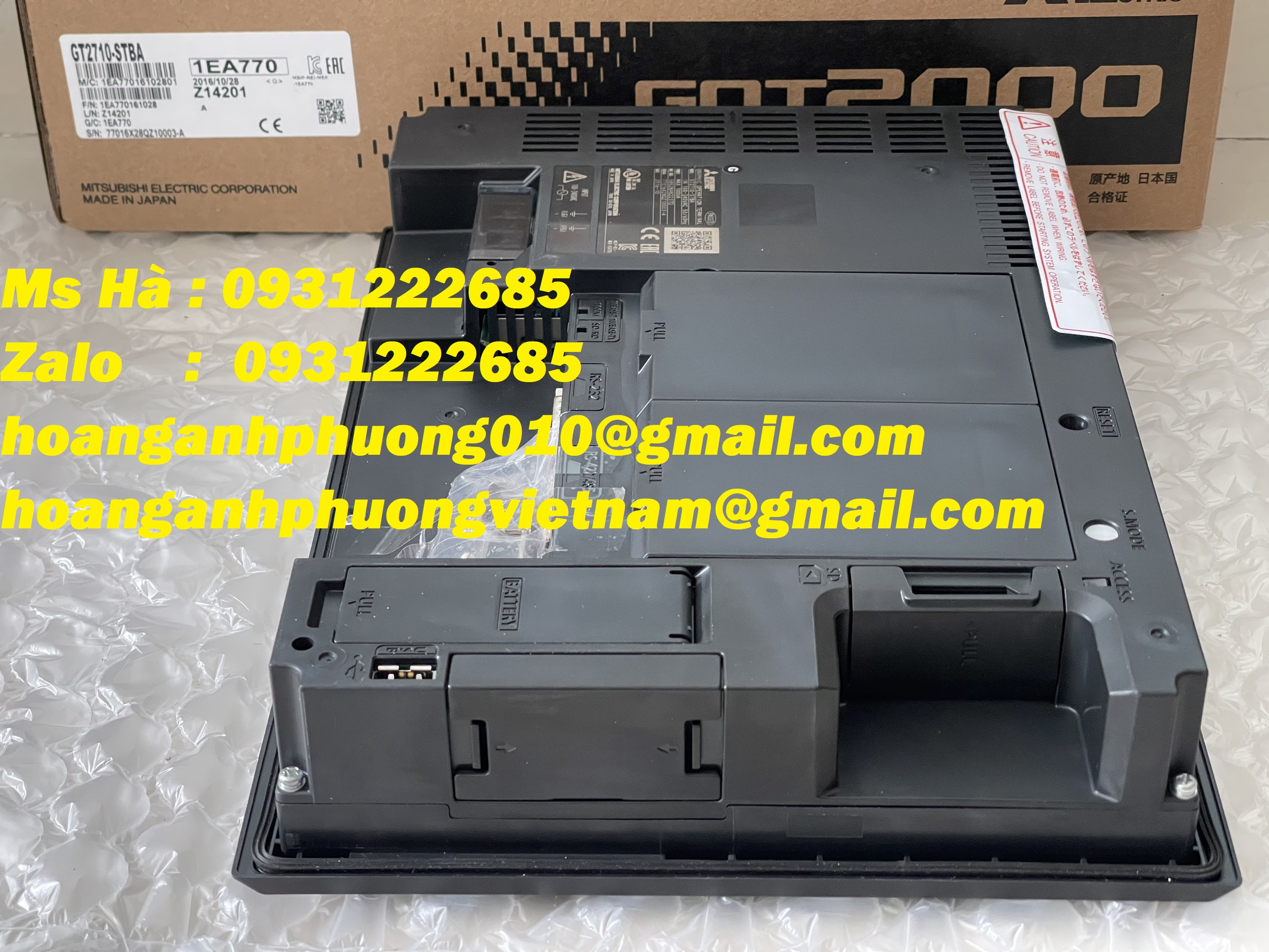 GOT2000 series mitsubishi màn hình GT2710-STBA giá cạnh tranh