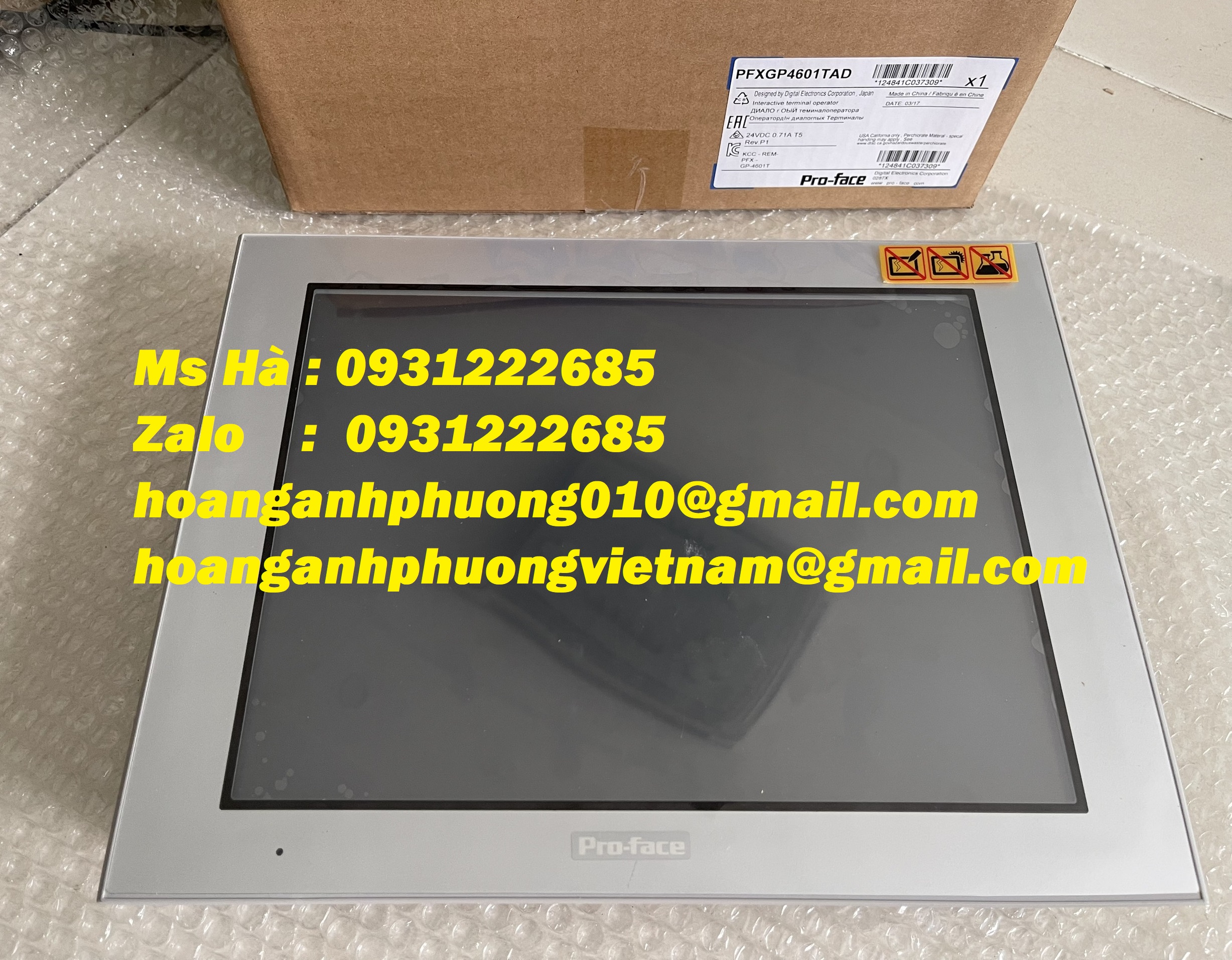 Màn hình nhập - BH 12 tháng - PFXGP4601TAD - Hoàng Anh Phương