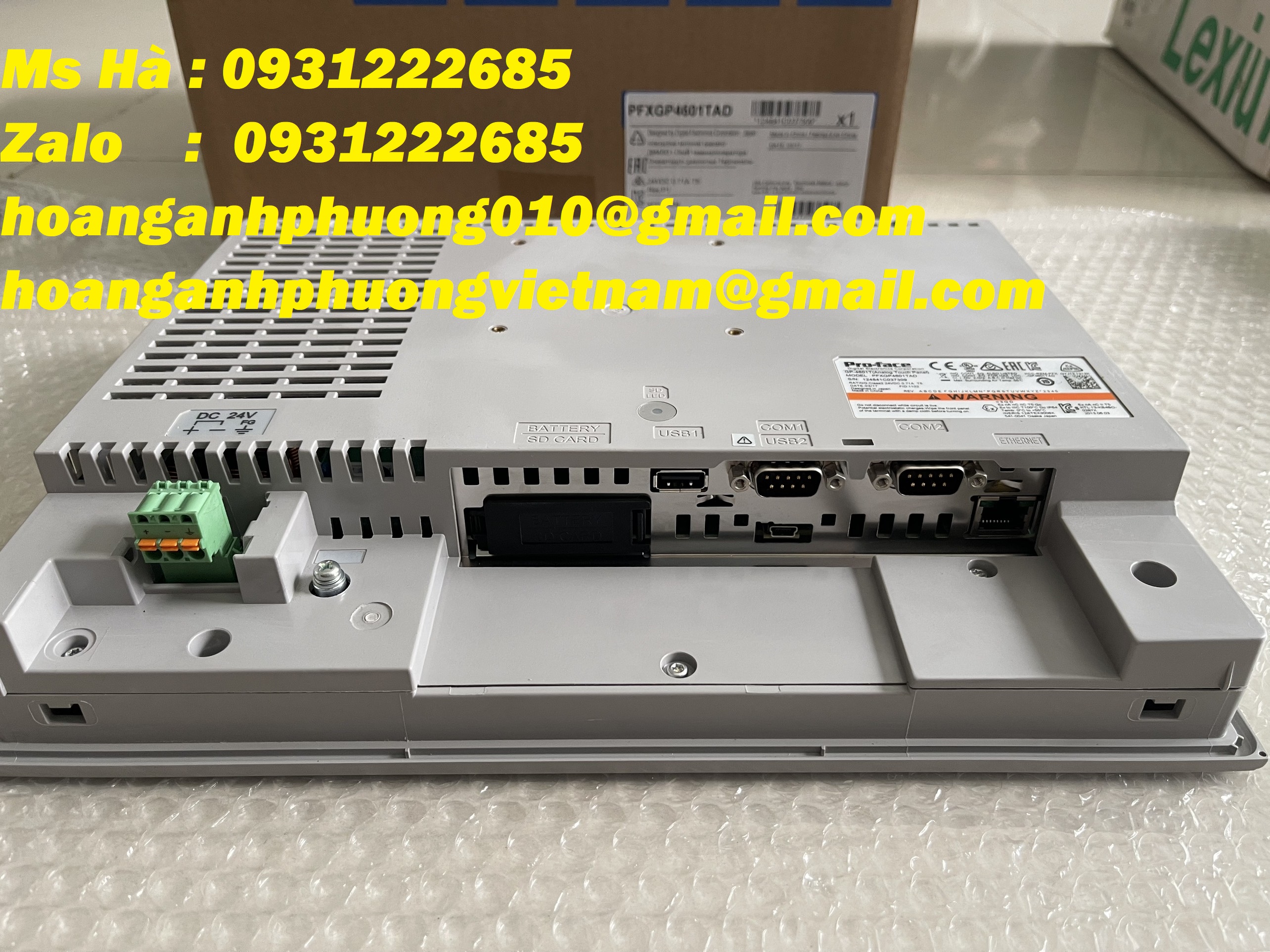 Màn hình nhập - BH 12 tháng - PFXGP4601TAD - Hoàng Anh Phương