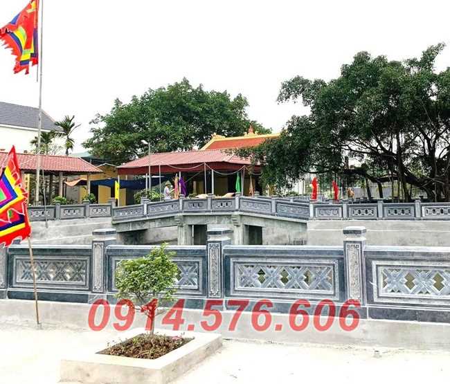 19 Hàng rào nhà mồ bằng đá khối đơn giản bán giá rẻ