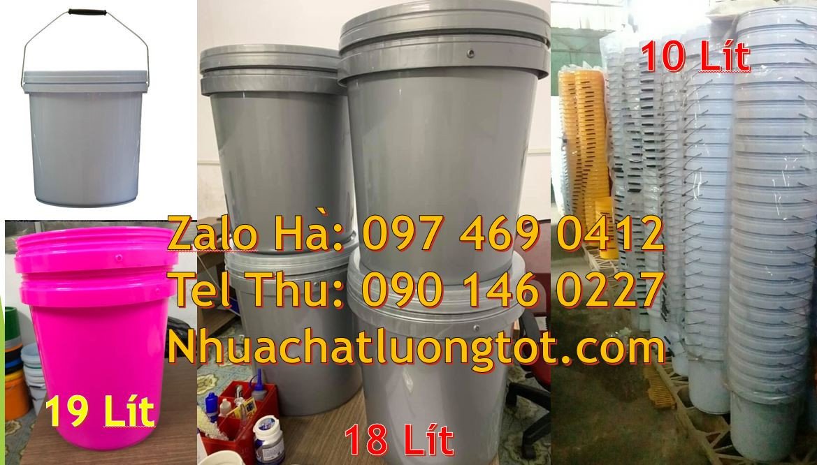 Bán vỏ thùng đựng sơn 19l,thùng đựng sơn 18l đựng hóa chất giá rẻ hcm