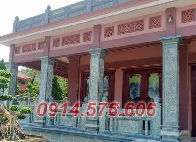54 Hàng rào lan can bằng đá đơn giản đẹp bán Hải Phòng