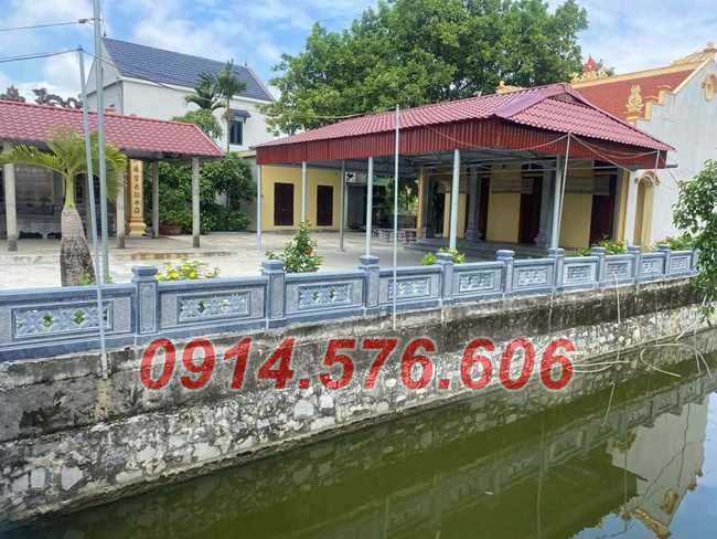 54 Hàng rào lan can bằng đá đơn giản đẹp bán Hải Phòng