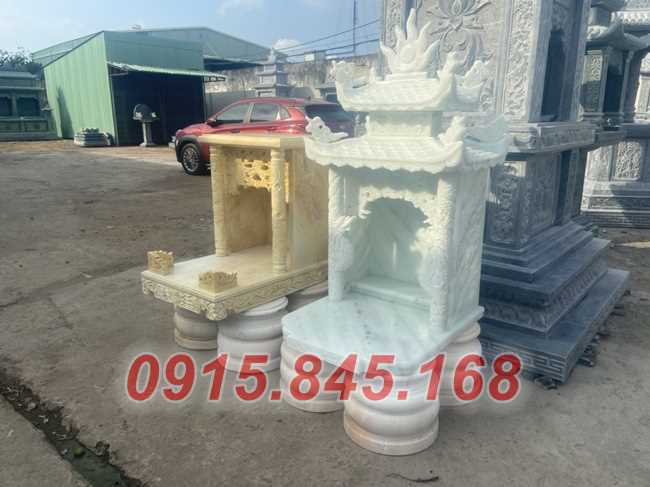 Hương án thờ thiên địa bằng đá tự nhiên đẹp Đồng Nai