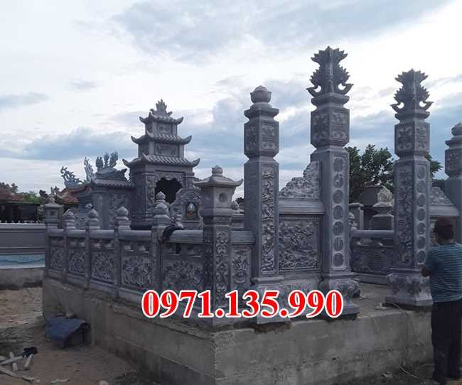 Lăng mộ đá - Mẫu lăng mộ bằng đá đơn giản đẹp bán tại Huế
