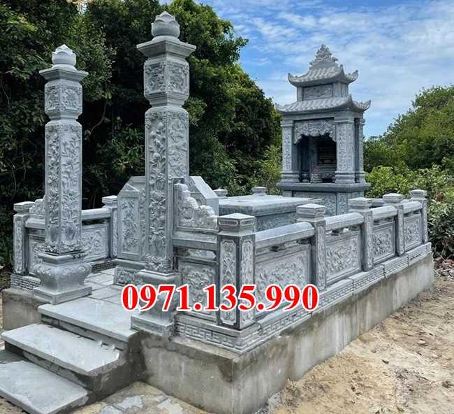 Lăng mộ đá - Mẫu lăng mộ bằng đá đơn giản đẹp bán tại Huế