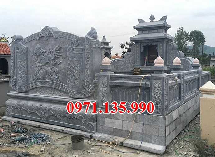 Lăng mộ đá - Mẫu lăng mộ bằng đá đơn giản đẹp bán tại Đắk Nông