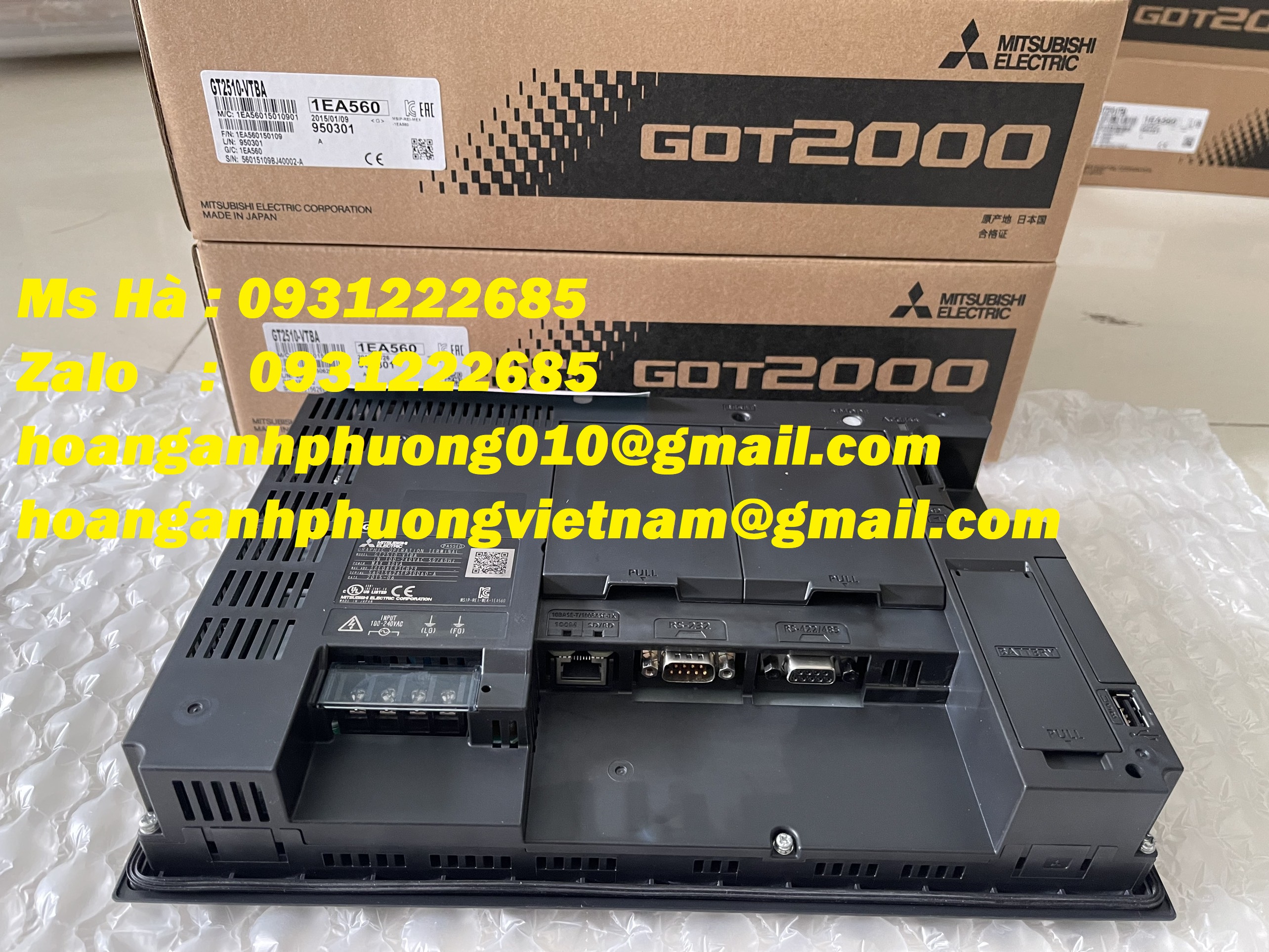 New 100% chính hãng mitsubishi GT2510-VTBA giá siêu tốt