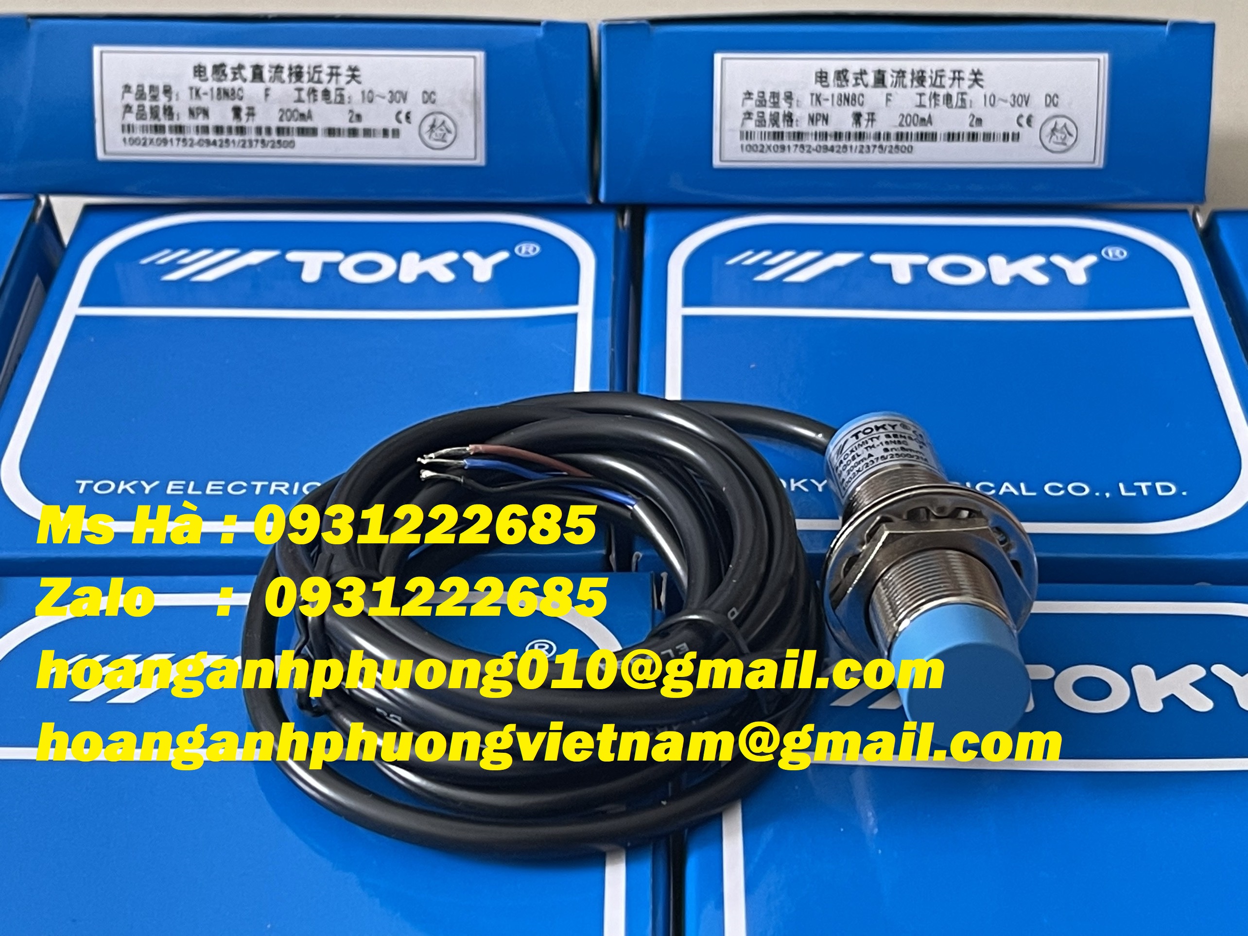 NHẬP KHẨU giá tốt dòng Toky - cảm biến TK-18N8C - Bình Dương