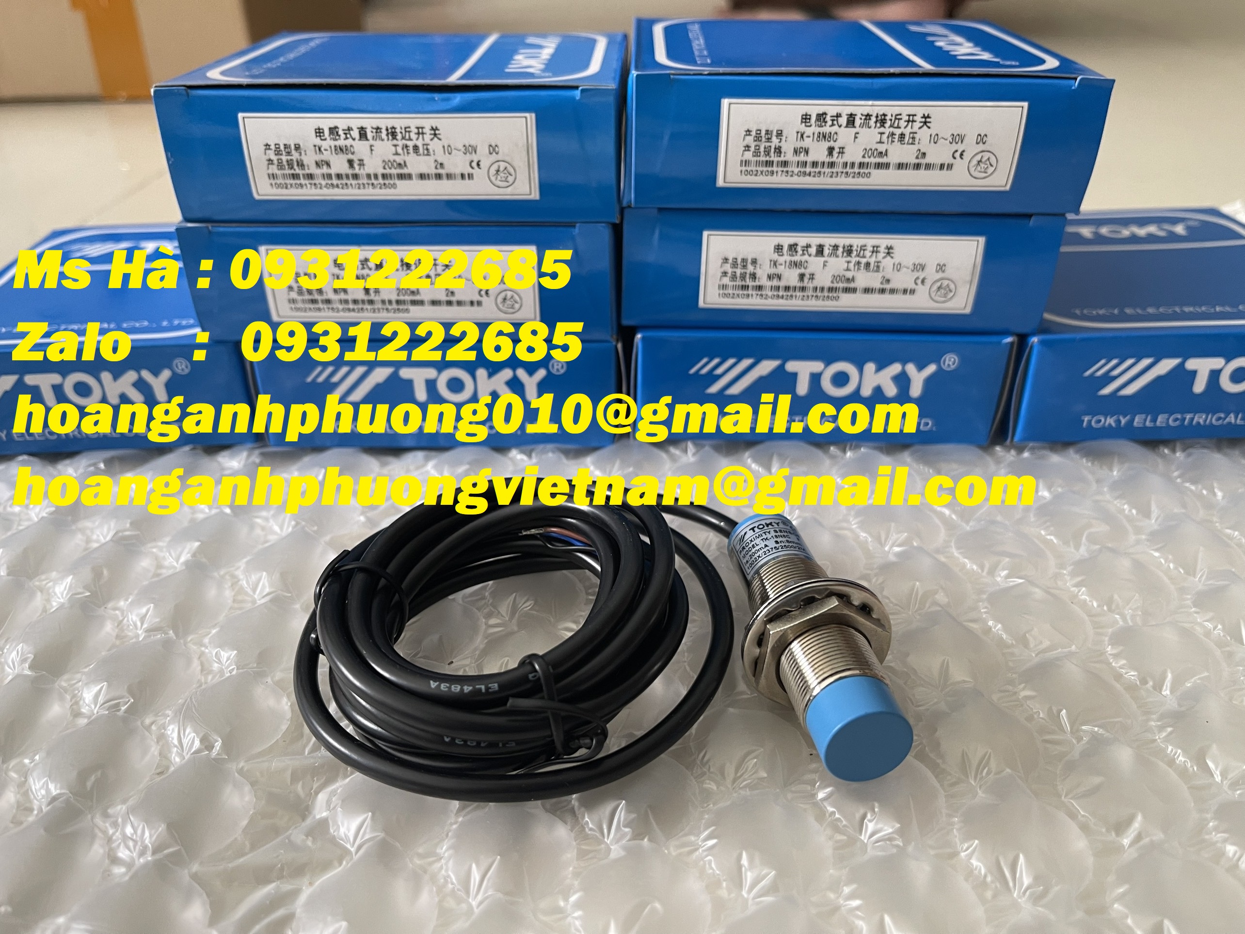 NHẬP KHẨU giá tốt dòng Toky - cảm biến TK-18N8C - Bình Dương