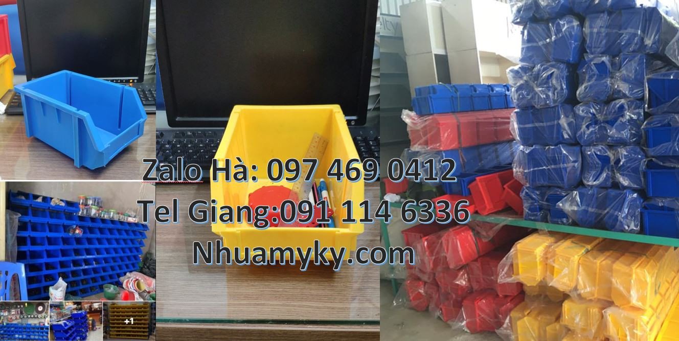 Bán khay đựng linh kiện cỡ trung,kệ đựng dụng cụ duy tân màu xanh giá