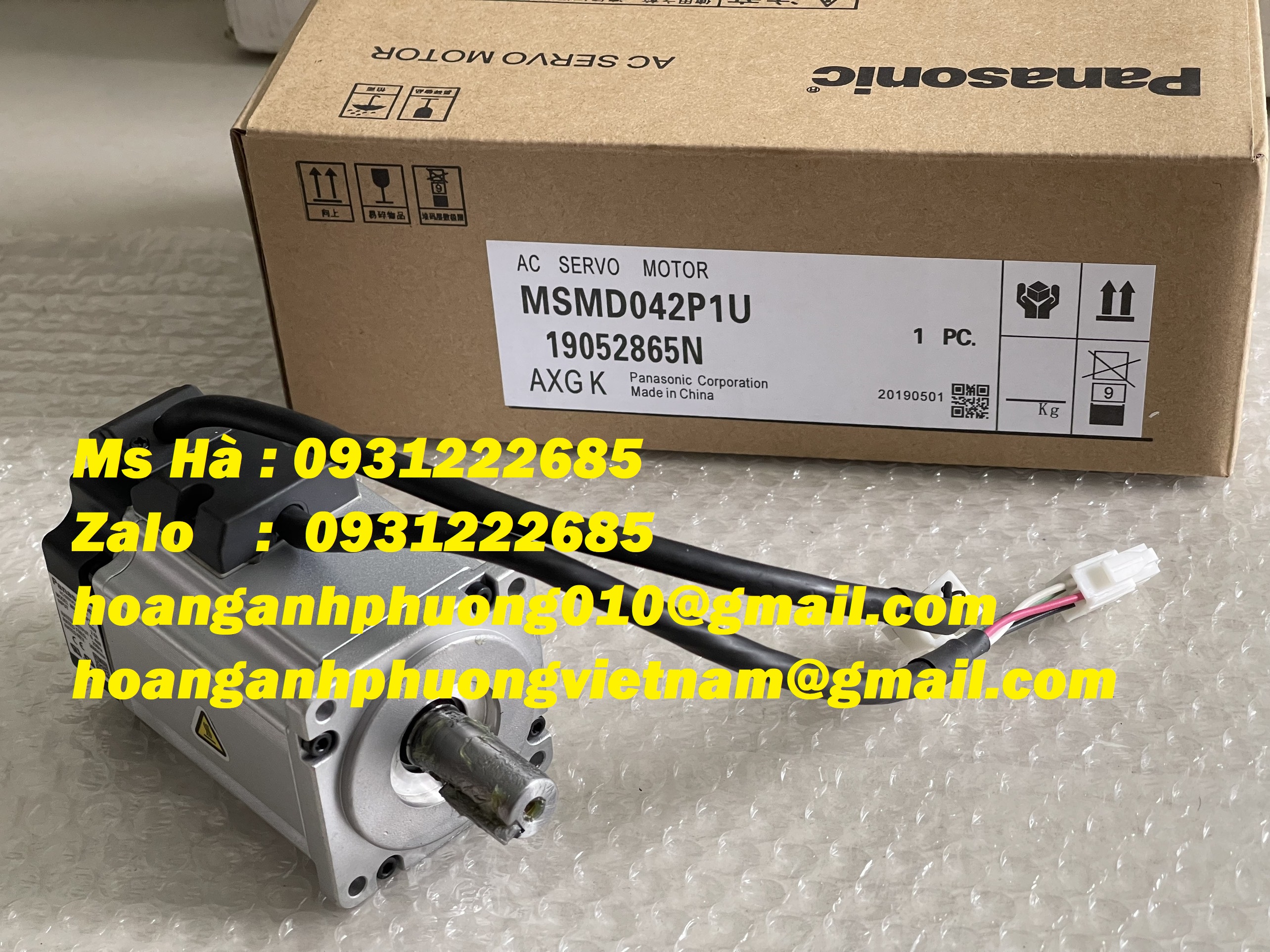 Bộ motor MSMD042P1U panasonic chính hãng 100%