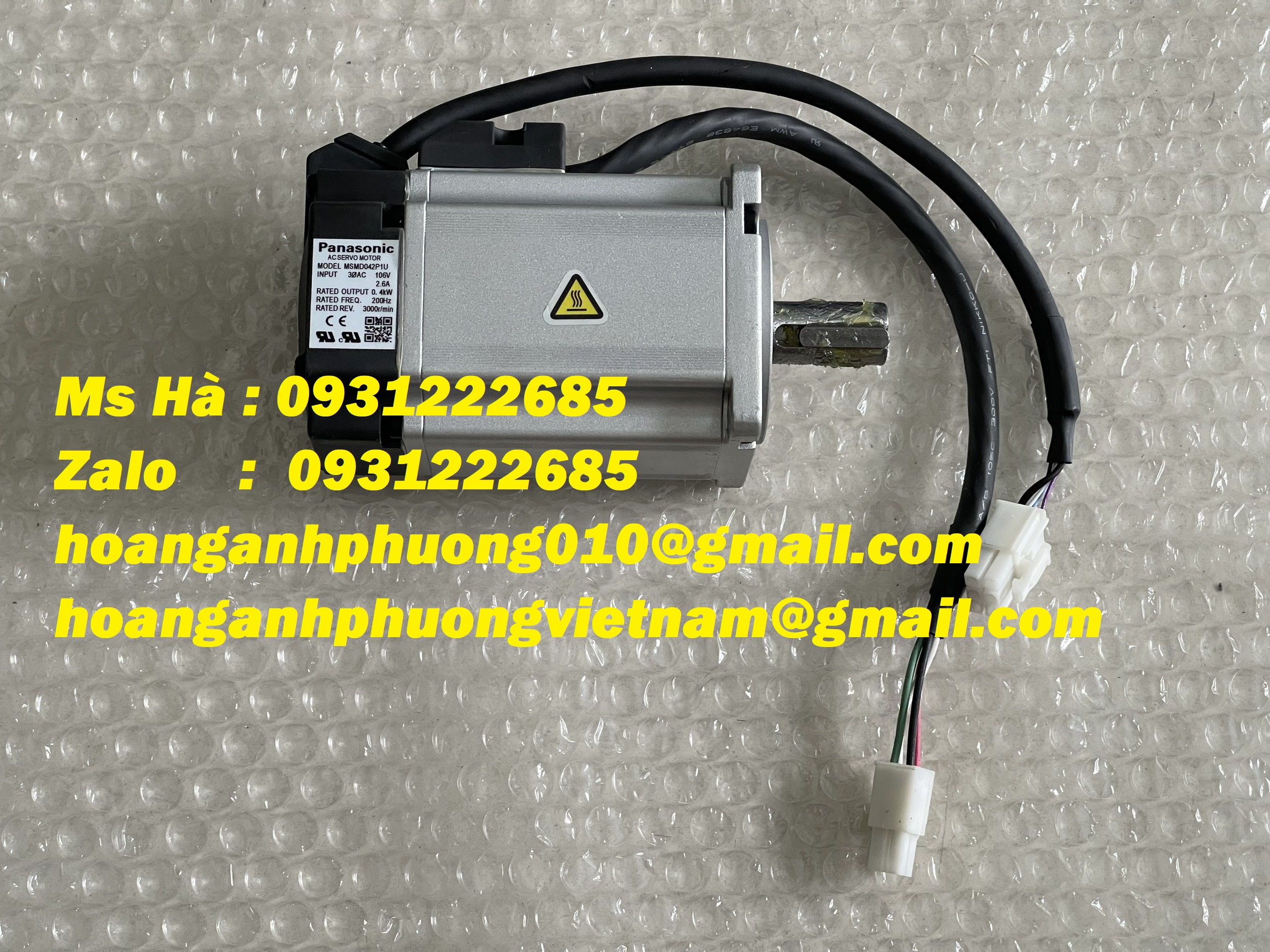 Bộ motor MSMD042P1U panasonic chính hãng 100%