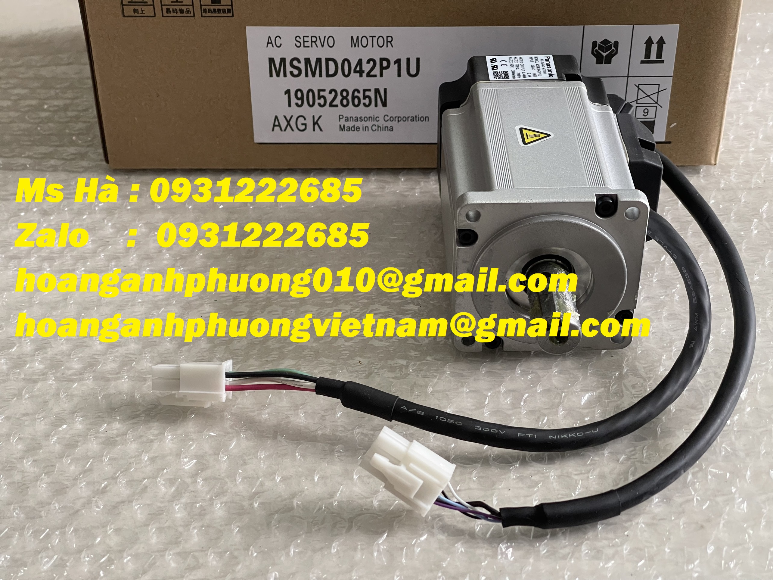 Bộ motor MSMD042P1U panasonic chính hãng 100%