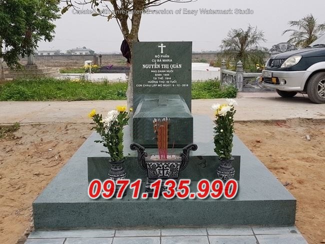 TP HCM mộ đá công giáo bán mẫu mộ công giáo bằng đá đơn giản đẹp