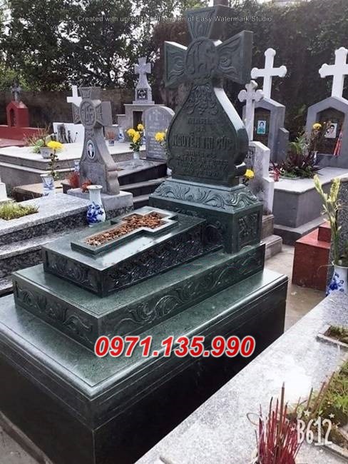TP HCM mộ đá công giáo bán mẫu mộ công giáo bằng đá đơn giản đẹp