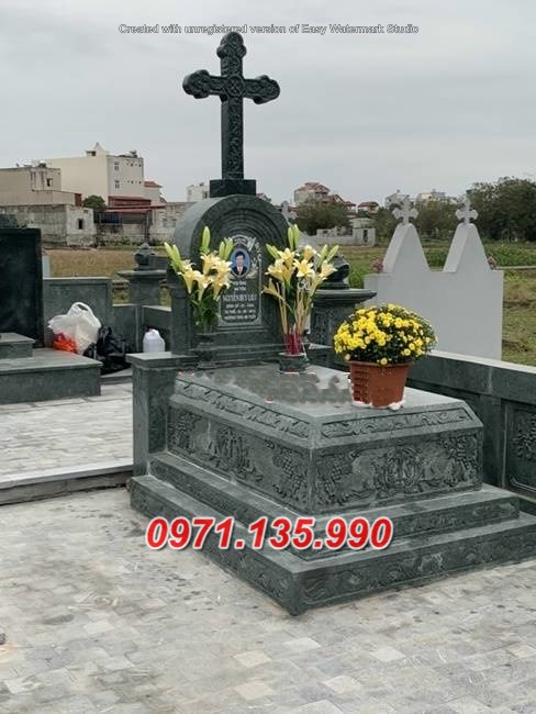 TP HCM mộ đá công giáo bán mẫu mộ công giáo bằng đá đơn giản đẹp
