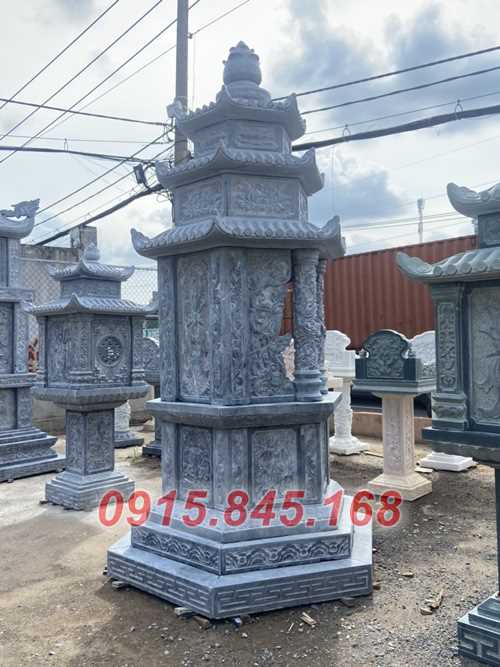 08+ Tháp bảo đá đơn giản đẹp nhất hiện nay