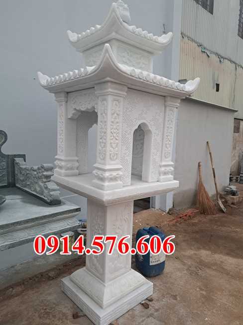 Mẫu 131 cây hương thờ bằng đá bán cần thơ am miếu sơn thần thiên địa
