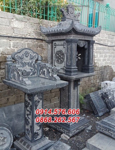Mẫu 131 cây hương thờ bằng đá bán cần thơ am miếu sơn thần thiên địa