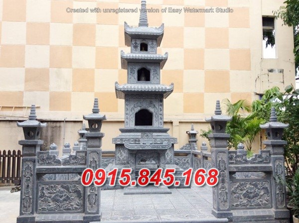 12+ Bảo tháp bằng đá đơn giản đẹp nhất hiện nay
