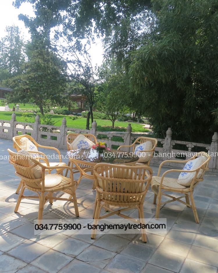 Xưởng cung cấp ghế ăn song mây tự nhiên cao cấp