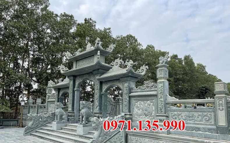 Cổng đá lăng mộ - Mẫu cổng bằng đá tự nhiên đẹp bán tại Ninh Thuận