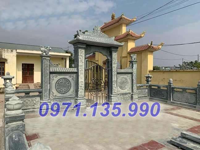 Cổng đá lăng mộ - Mẫu cổng bằng đá tự nhiên đẹp bán tại Ninh Thuận