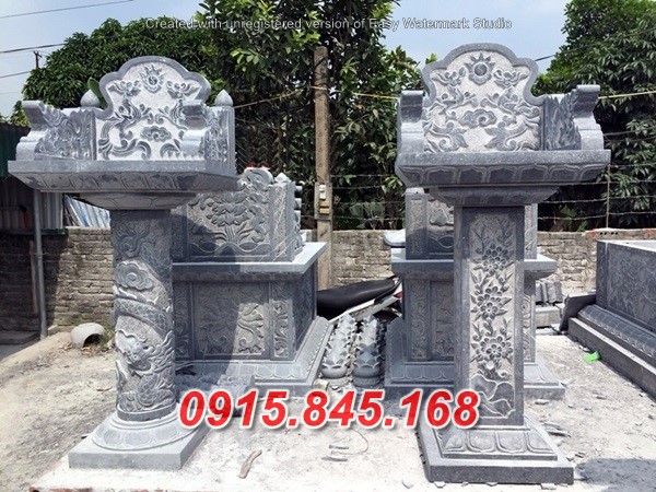 234 quảng nam ban bàn thờ đá thờ bán trung thiên ông địa am miếu