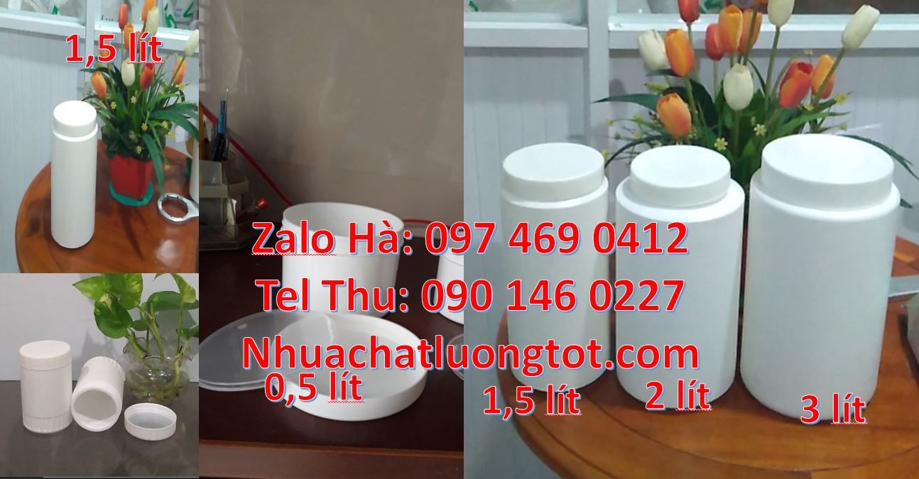 Bán hũ nhựa đựng bánh kẹo,hũ nhựa 1.5l đựng mỹ phẩm.hũ nhựa hóa chất