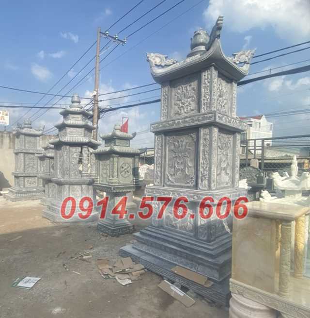 21+ Bảo tháp thờ thần linh bằng đá tự nhiên đẹp Hải Phòng