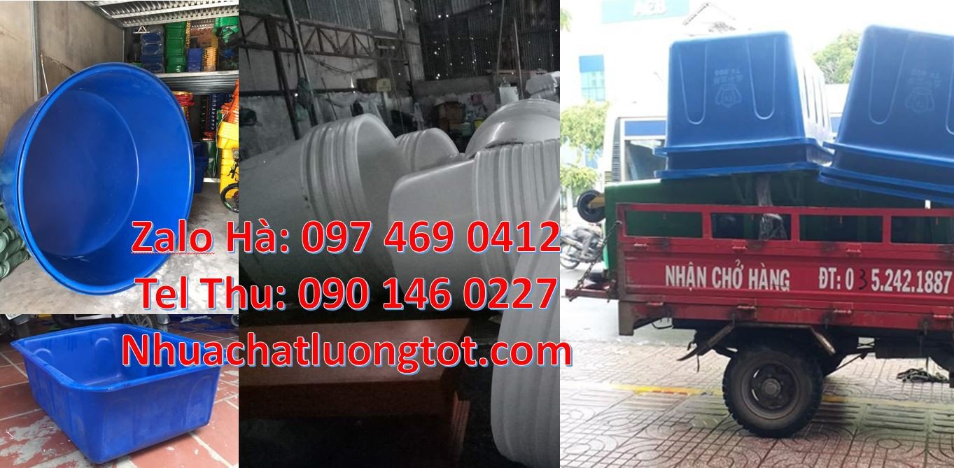 Bán thùng đựng nước tròn 1000l,thùng chứa nước hình chứ nhật 2000l giá