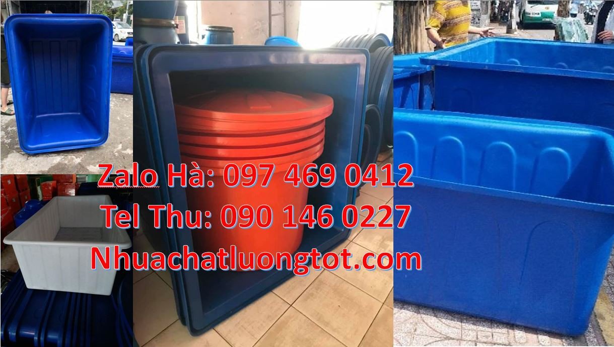 Bán thùng đựng nước tròn 1000l,thùng chứa nước hình chứ nhật 2000l giá