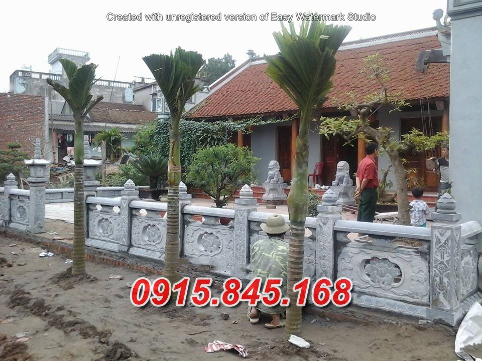 56 Tường bao bằng đá tự nhiên đẹp nhất Nam định