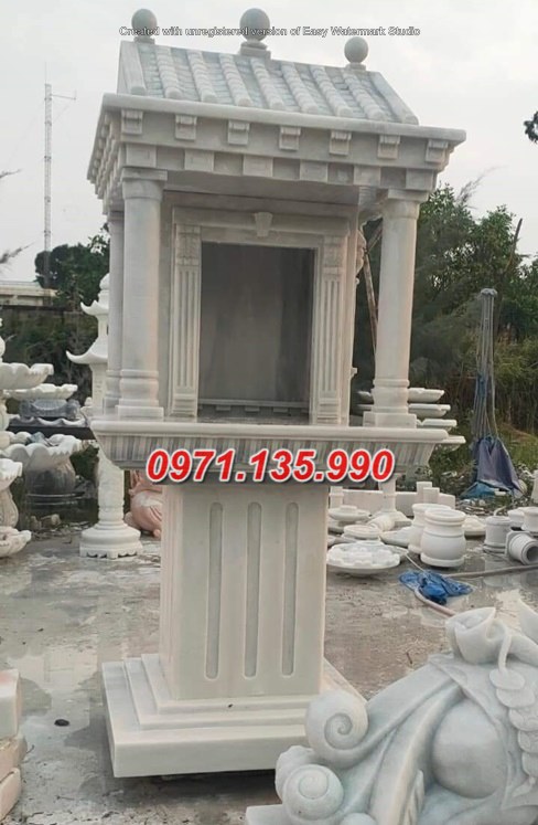 Bàn thờ thiên đá đẹp - Mẫu bàn thờ thiên bằng đá đẹp bán Bình Thuận