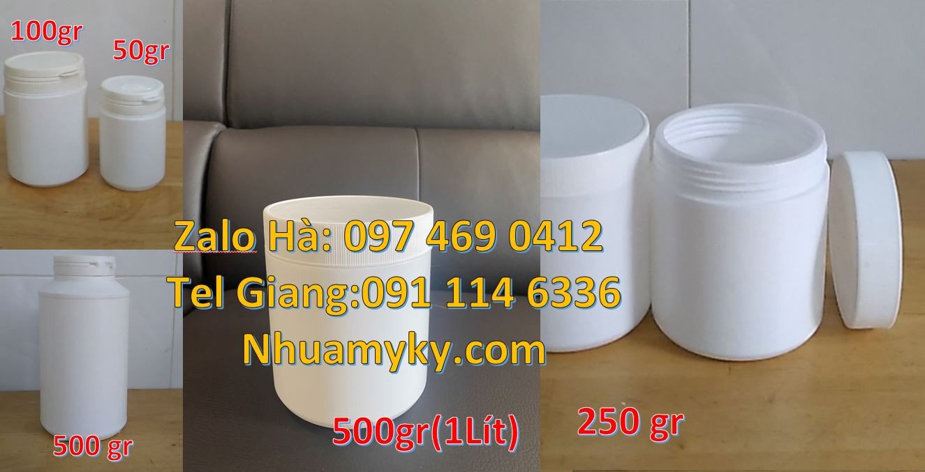 Bán hũ nhựa đựng thực phẩm,hũ nhựa đựng hóa chất, hũ nhựa đựng bánh ke