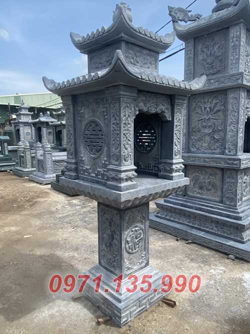 Cây hương đá - mẫu miếu bàn thờ thiên bằng đá đẹp bán quảng ngãi
