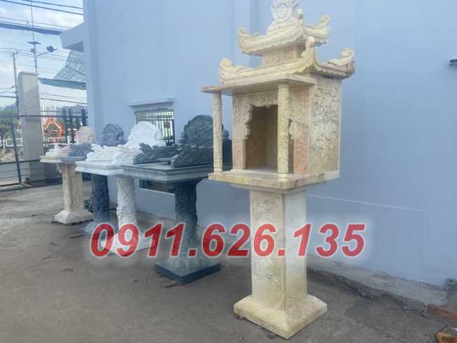 Cây hương đá - Mẫu cây hương bằng đá đơn giản đẹp bán Trà Vinh