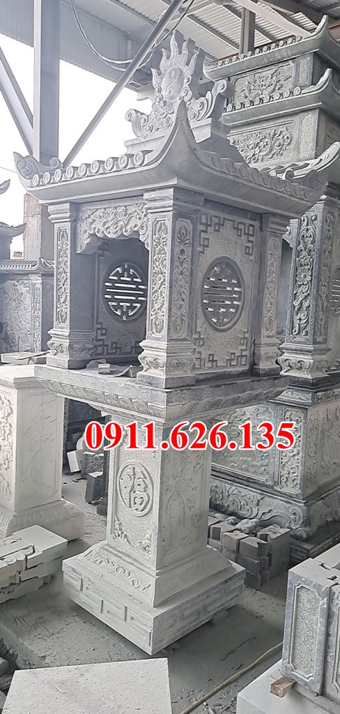 Cây hương đá - Mẫu cây hương bằng đá đơn giản đẹp bán Trà Vinh