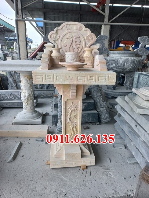 Cây hương đá - Mẫu cây hương bằng đá đơn giản đẹp bán Trà Vinh