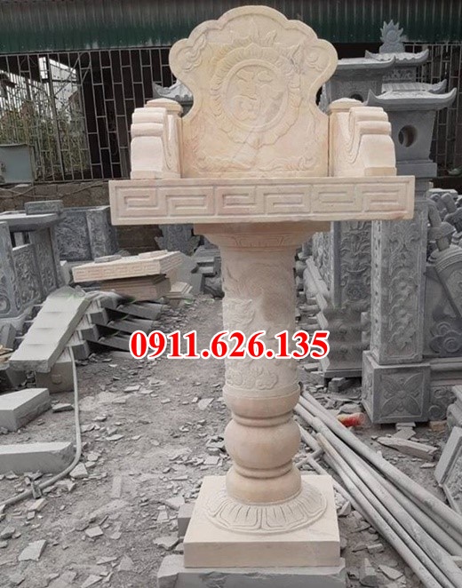 Cây hương đá - Mẫu cây hương bằng đá đơn giản đẹp bán Trà Vinh
